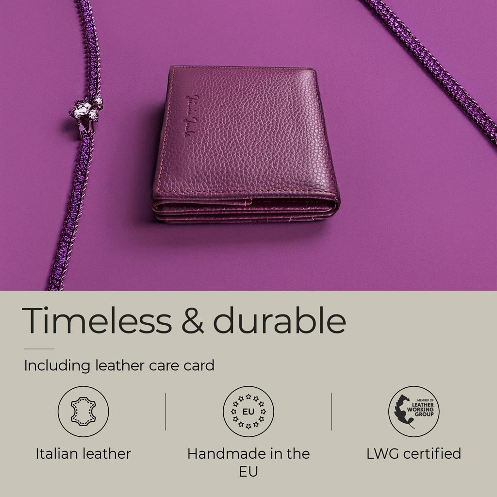 Jaimie Jacobs Geldbeutel Portemonnaie Flap Boy Ladies Edition - Magic Wallet with Coin Pocket Small Women’s Wallet Flap Boy – Elegant Magic Wallet