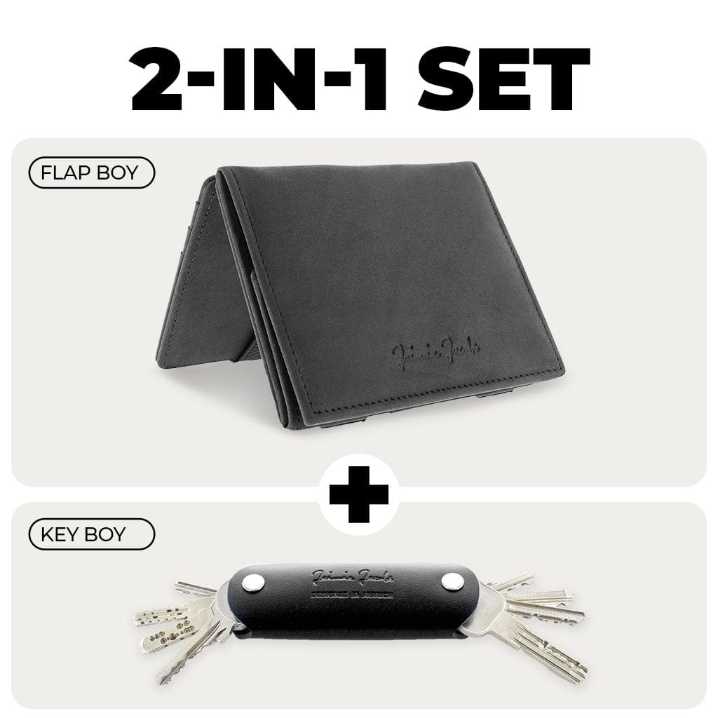 Flap Boy Magic Wallet + Key Boy Bundle