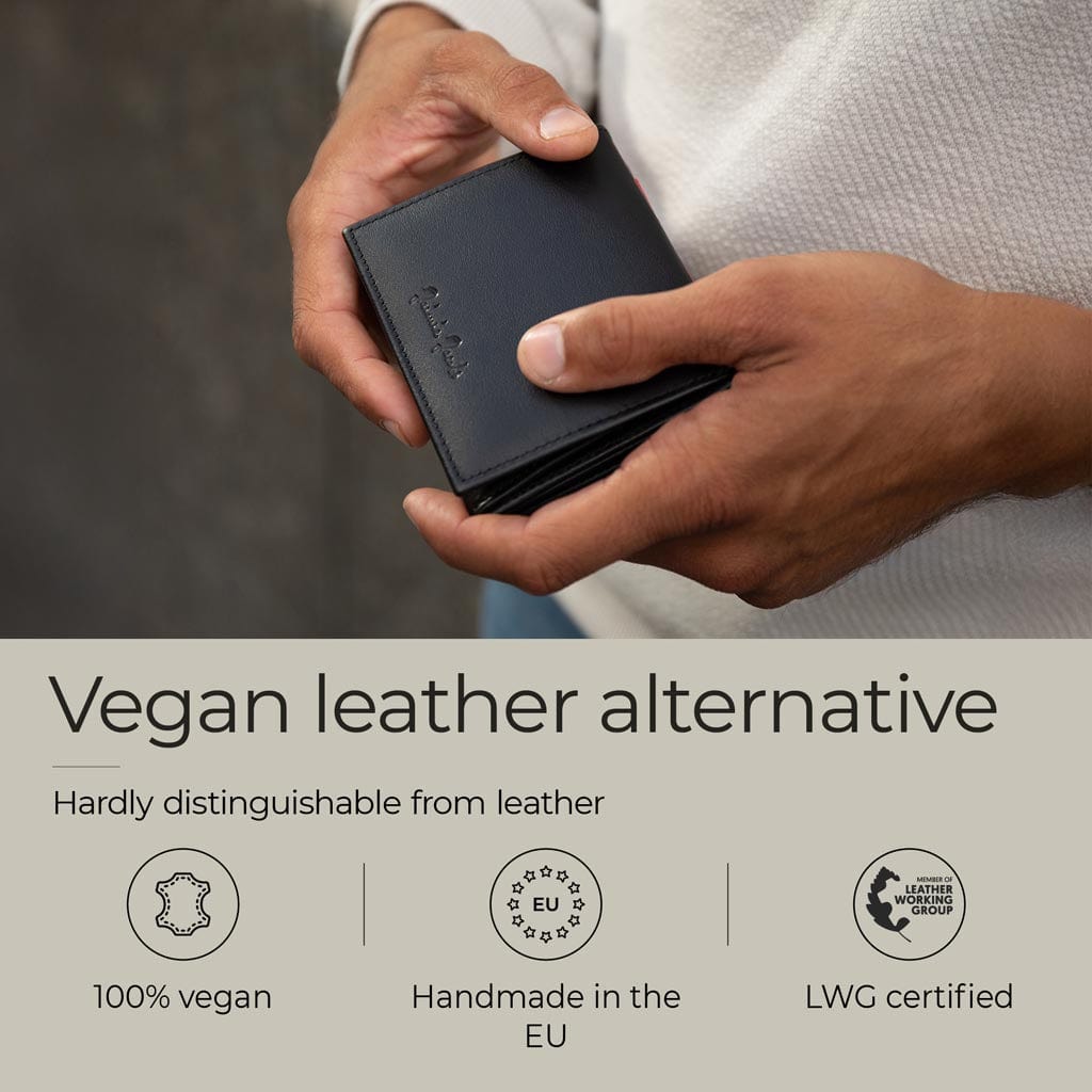 Jaimie Jacobs Geldbeutel Portemonnaie vegan Flap Boy Vegan - Magic Wallet with Coin Pocket Flap Boy Vegan Magic Wallet with Coin Pocket