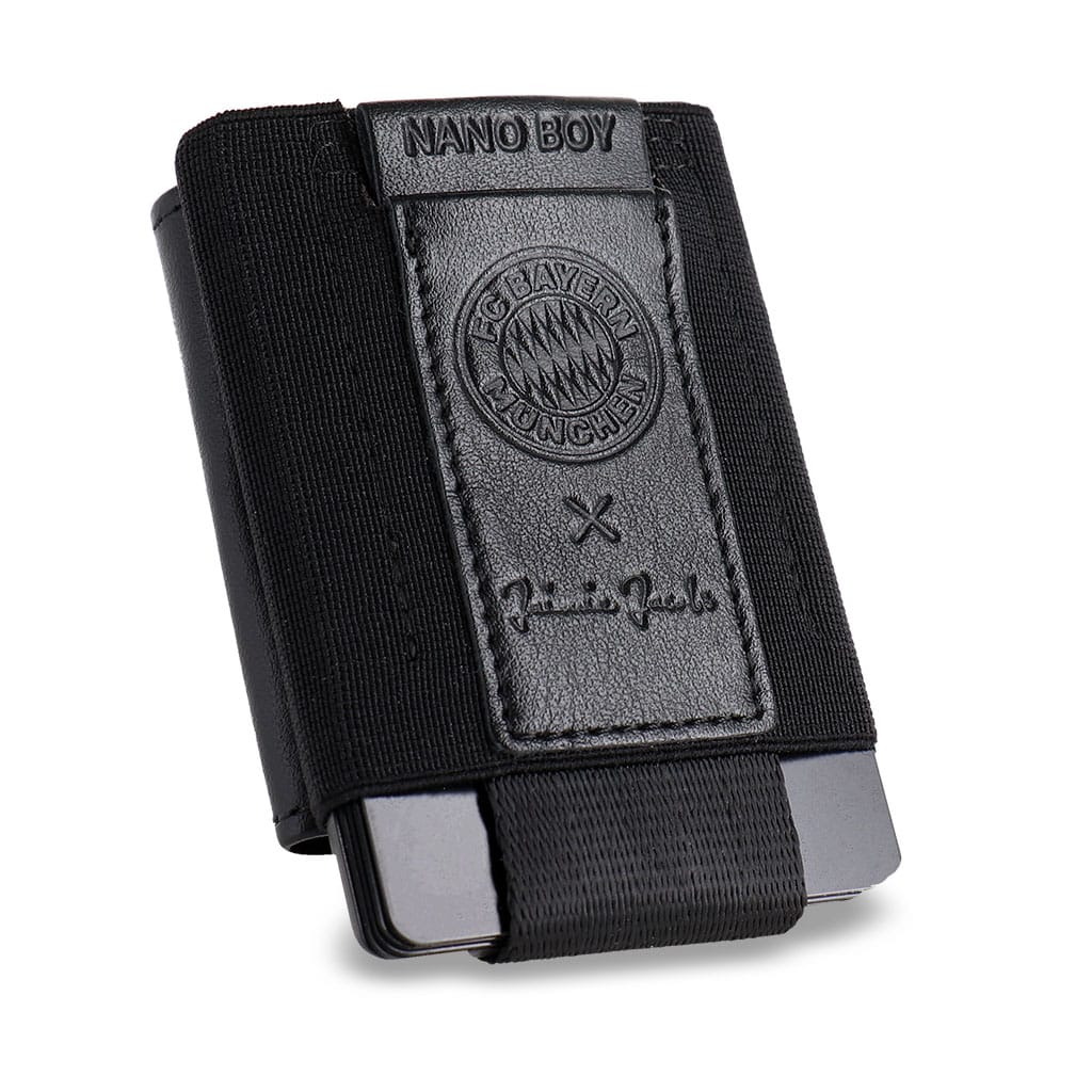 Jaimie Jacobs Geldbeutel Karten Portemonnaie Nano Boy Pocket FC Bayern München Edition - slim wallet with leather coin pocket Nano Boy Pocket FC Bayern Edition with leather coin pocket