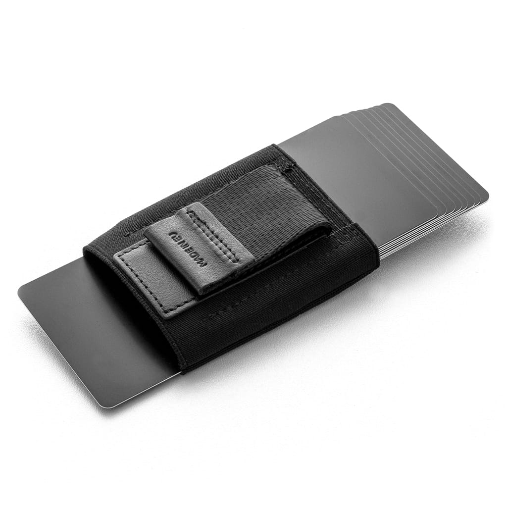 Jaimie Jacobs Geldbeutel Karten Portemonnaie Black Nano Boy Pocket Eintracht Frankfurt Edition - slim wallet with leather coin pocket Nano Boy Pocket Eintracht Frankfurt slim wallet