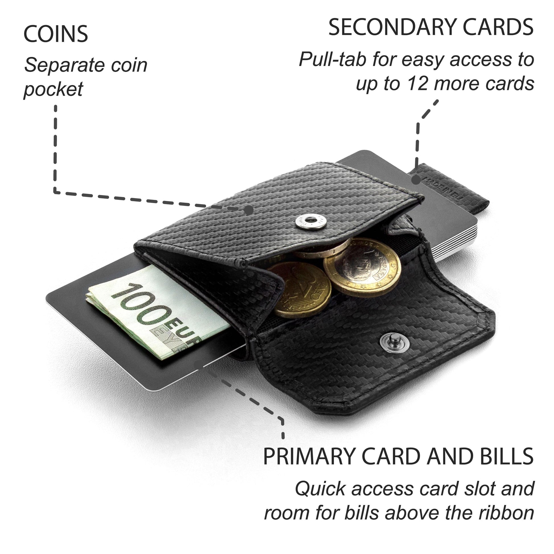 Jaimie Jacobs Nano Boy Pocket + RFID Protection Card Bundle Nano Boy Pocket + RFID Protection Card Bundle