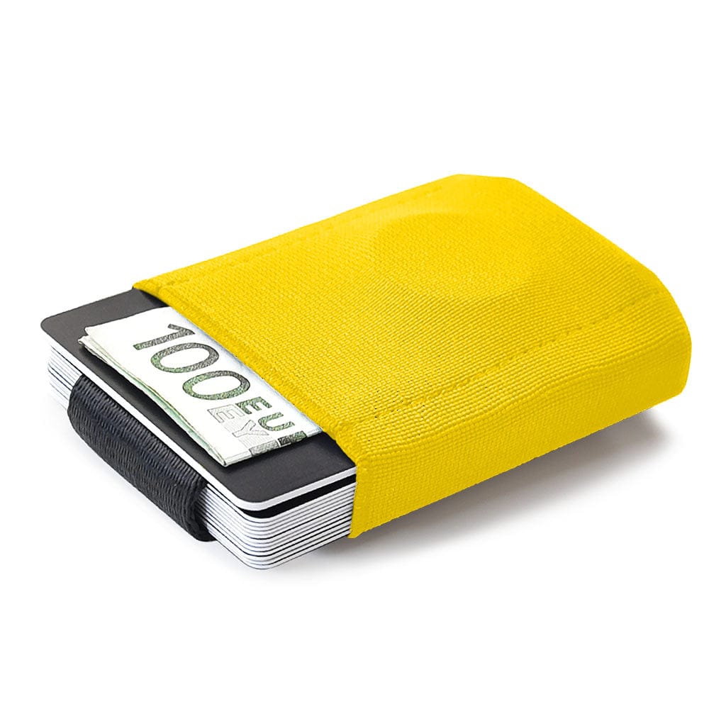 Jaimie Jacobs Geldbeutel Karten Portemonnaie Black Yellow Nano Boy Borussia Dortmund Edition - slim wallet with small elastic coin pocket Nano Boy Borussia Dortmund slim wallet