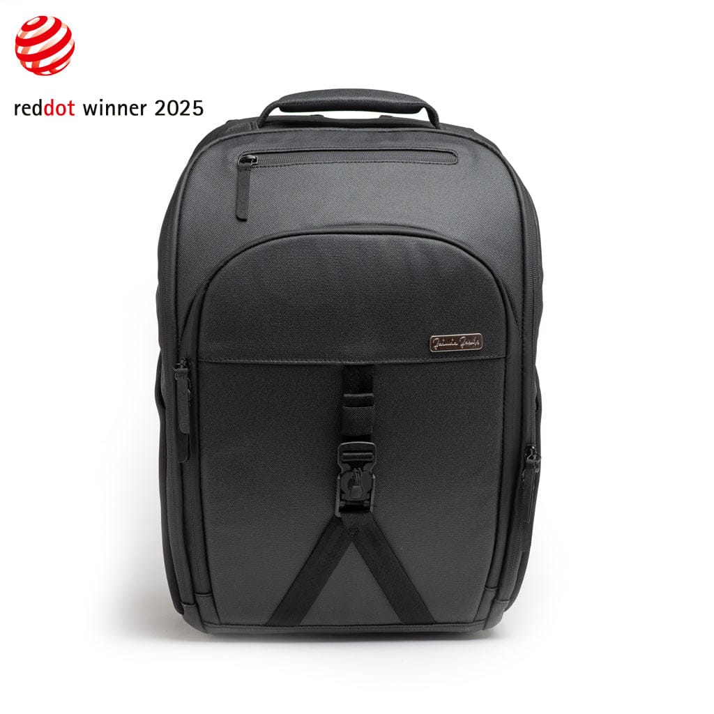 Jaimie Jacobs Rucksack Backpack – optional with laptop compartment (Tech-Sleeve) Smart Backpack with notebook compartment