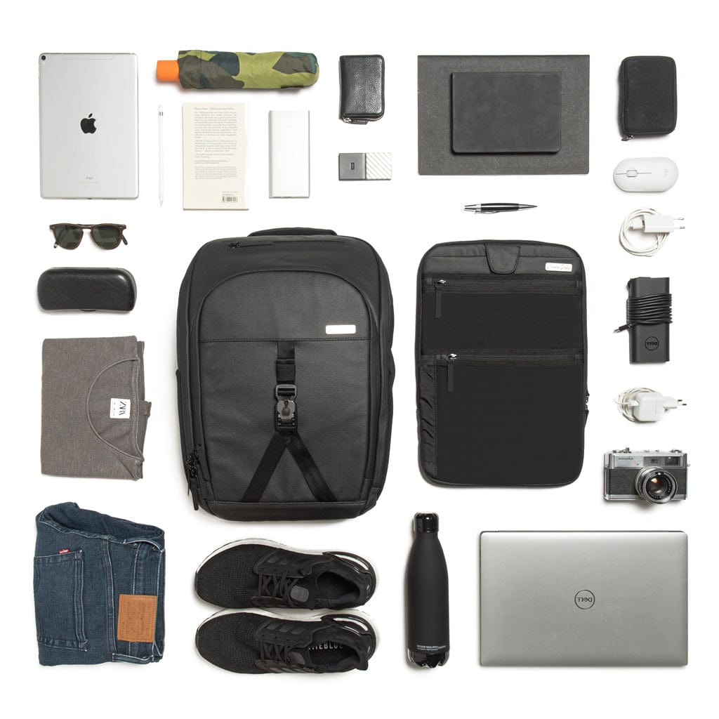 Jaimie Jacobs Rucksack Business Backpack + Flap Boy Magic Wallet Bundle Business Backpack + Flap Boy Magic Wallet Bundle