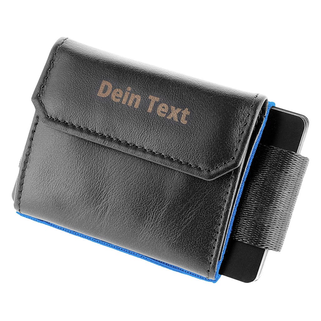 Jaimie Jacobs Geldbeutel Karten Portemonnaie Blue Nano Boy Pocket FC Schalke 04 Edition - slim wallet with leather coin pocket Nano Boy Pocket FC Bayern Edition with leather coin pocket