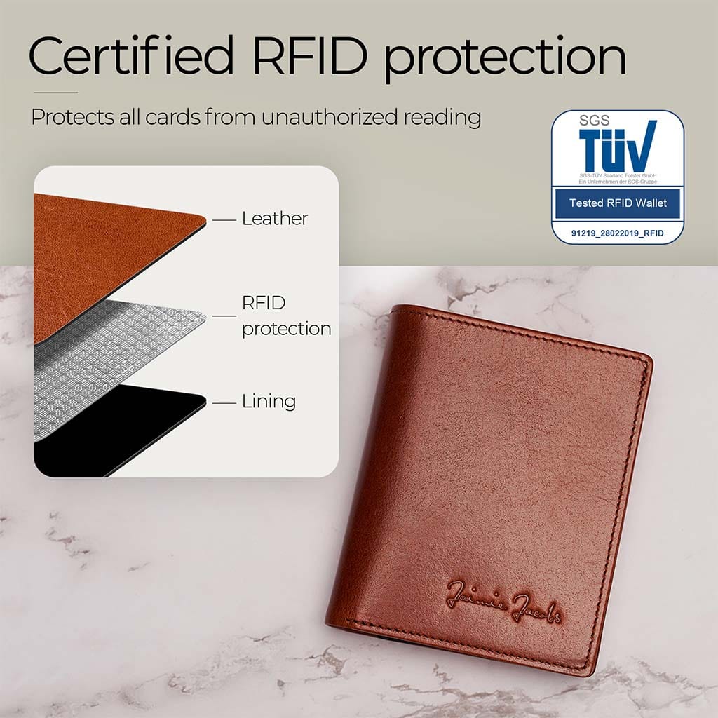 Jaimie Jacobs Geldbeutel Portemonnaie Slimstar - slim wallet with large coin pocket Slimstar slim wallet with big coin pocket