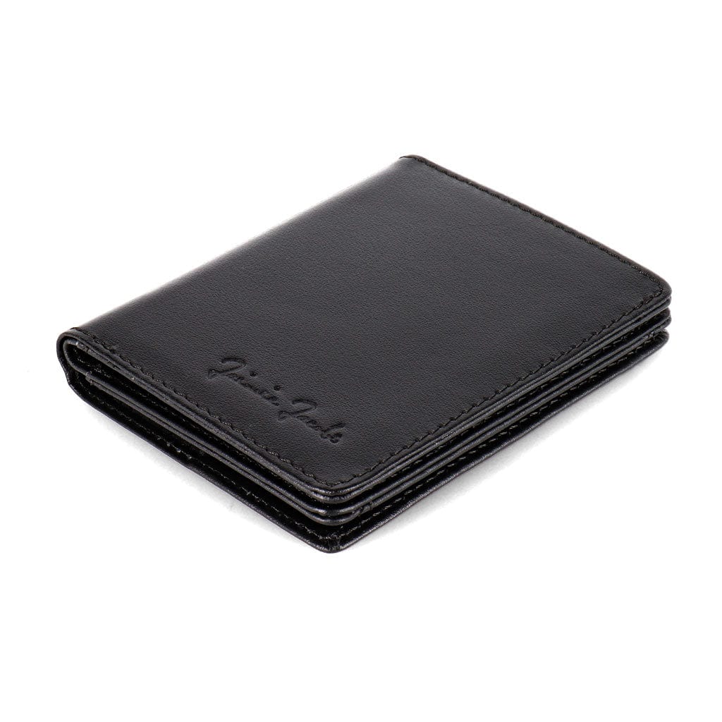 Jaimie Jacobs Geldbeutel Portemonnaie Black Slimstar - slim wallet with large coin pocket Slimstar slim wallet with big coin pocket