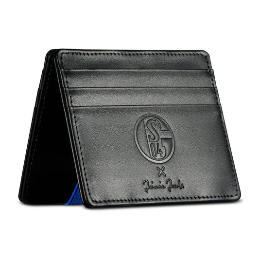 Jaimie Jacobs Geldbeutel Portemonnaie Black with Red Flap Boy Slim FC Schalke 04 Edition - Magic Wallet without Coin Pocket Flap Boy Slim FC Bayern München Edition Magic Wallet