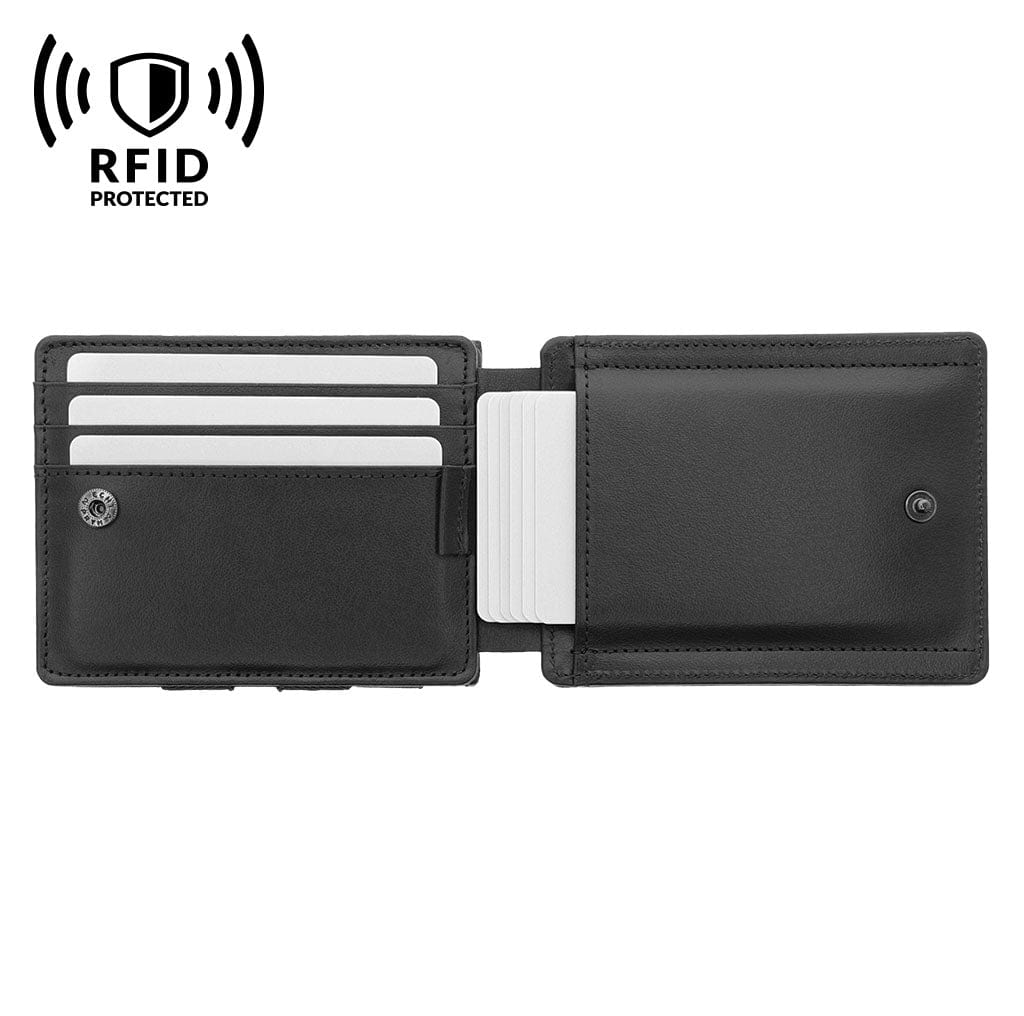 Jaimie Jacobs Slim Coin Purse Flap Boy Slim Magic Wallet Without